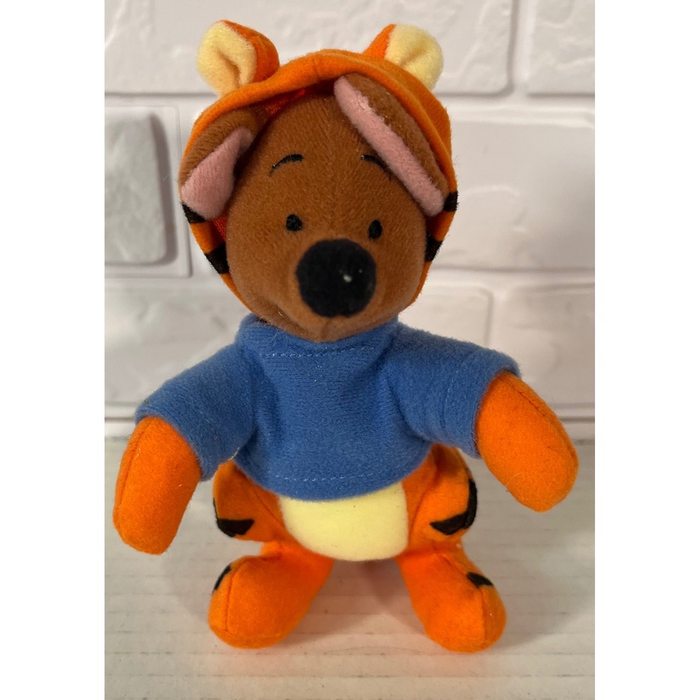 Mattel Roo Plush Toy Unisex Small Orange Disney Winnie the Pooh Tigger Costume